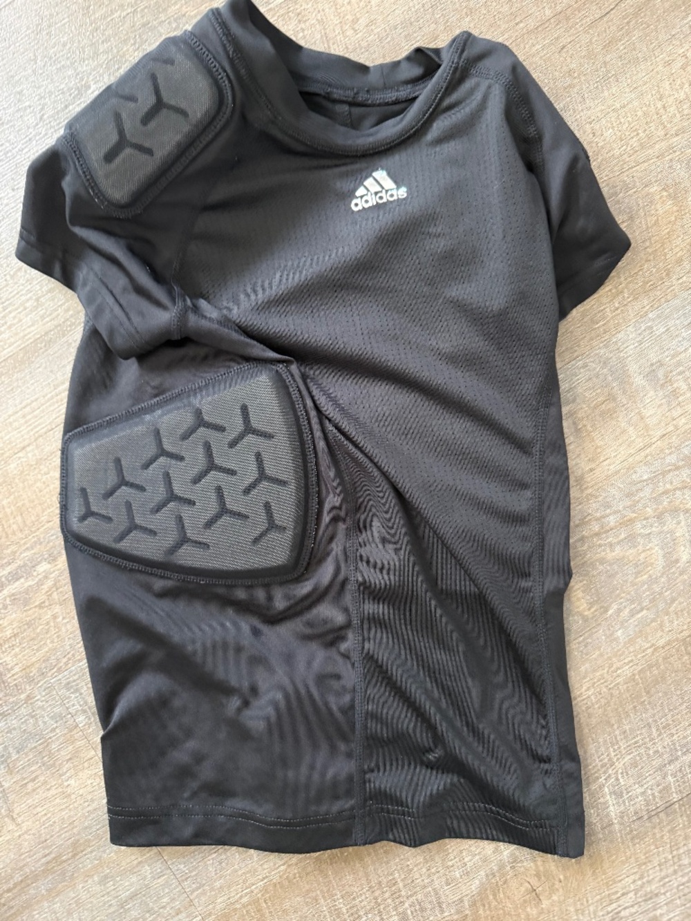 Padded football shirt